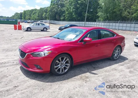 2014 Mazda Mazda6 I Grand Touring из США, поврежденный, VIN JM1GJ1W69E1133211